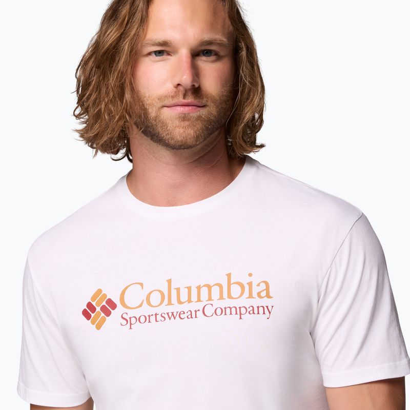 Pánské tričko Columbia CSC Basic logo white/csc retro logo 5