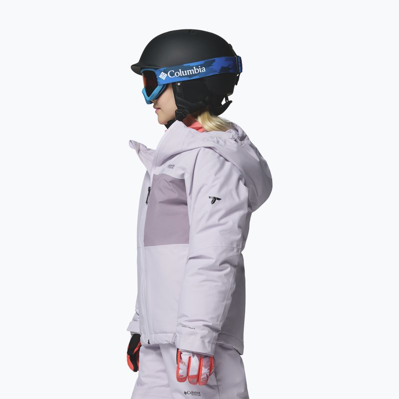 Dětská lyžařská bunda Columbia Holcomb Grove lavender pearl/shale purple 4