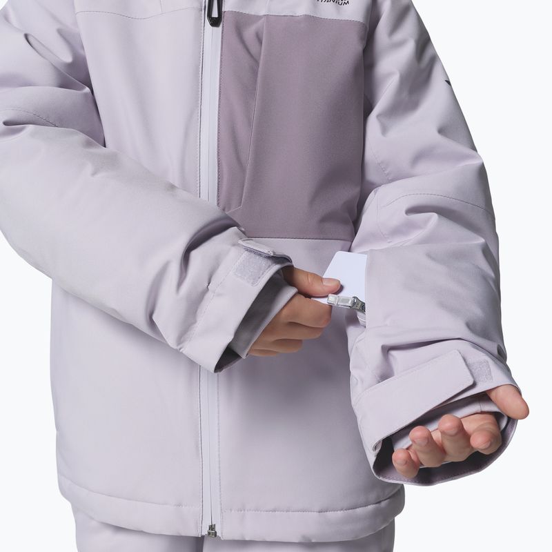 Dětská lyžařská bunda Columbia Holcomb Grove lavender pearl/shale purple 7