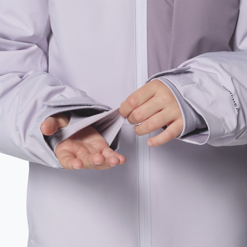 Dětská lyžařská bunda Columbia Holcomb Grove lavender pearl/shale purple 8