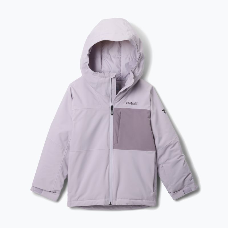 Dětská lyžařská bunda Columbia Holcomb Grove lavender pearl/shale purple 9