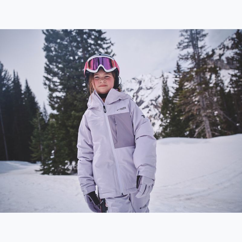 Dětská lyžařská bunda Columbia Holcomb Grove lavender pearl/shale purple 12