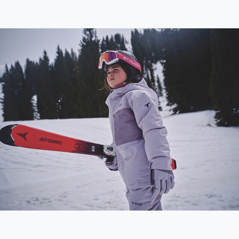 Dětská lyžařská bunda Columbia Holcomb Grove lavender pearl/shale purple 15