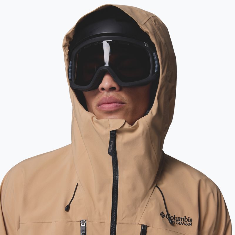 Pánská lyžařská bunda Columbia Platinum Peak II 3L Shell canoe 5
