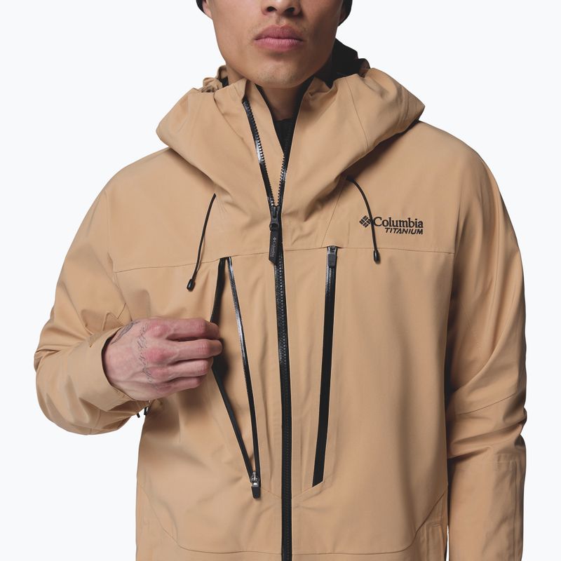 Pánská lyžařská bunda Columbia Platinum Peak II 3L Shell canoe 8