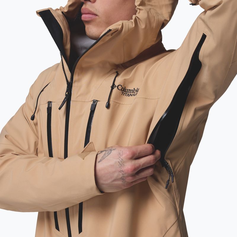 Pánská lyžařská bunda Columbia Platinum Peak II 3L Shell canoe 9