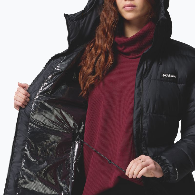 Dámský zateplený kabát Columbia Pike Lake III Long black 9