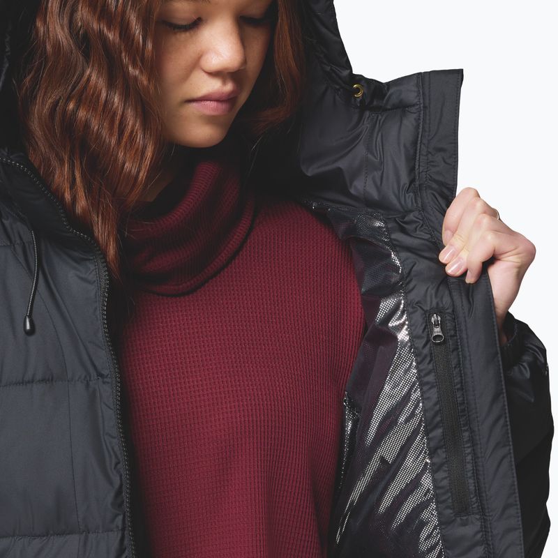 Dámský zateplený kabát Columbia Pike Lake III Long black 11