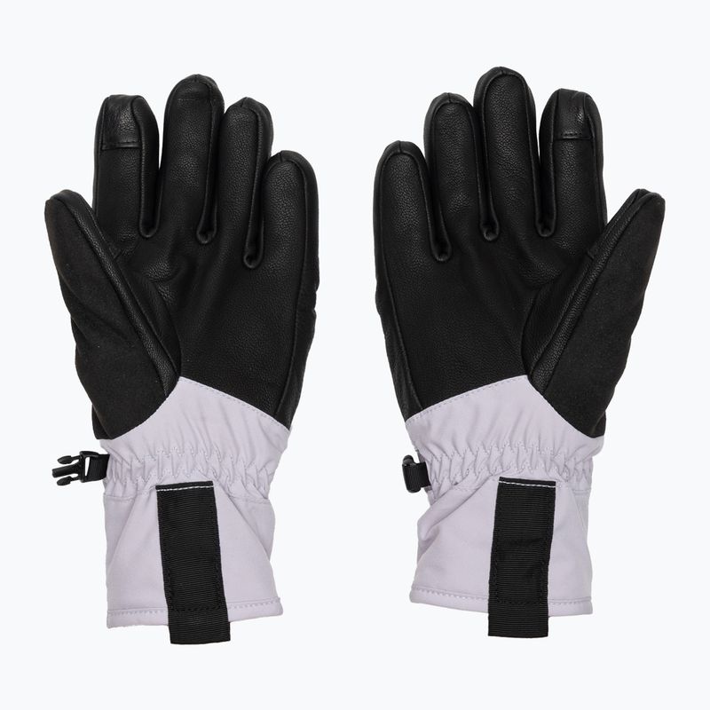 Dámské trekingové rukavice Columbia PowBound lavender pearl/shale purple/black 3