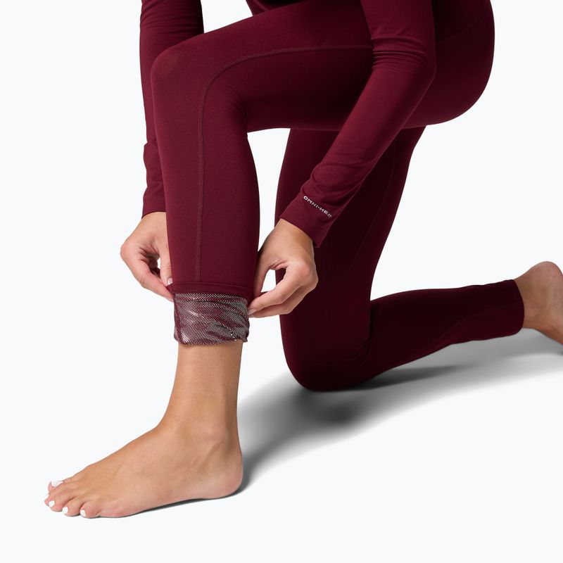 Dámské termo kalhoty Columbia Midweight Stretch rich wine 7