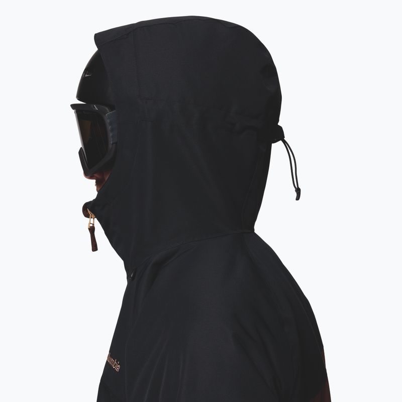 Pánská snowboardová bunda Columbia Coreshot tobacco/black/canoe 6