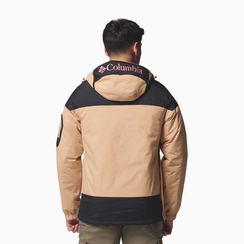 Pánská zateplená bunda Columbia Challenger II Ins Pullover canoe/black 3