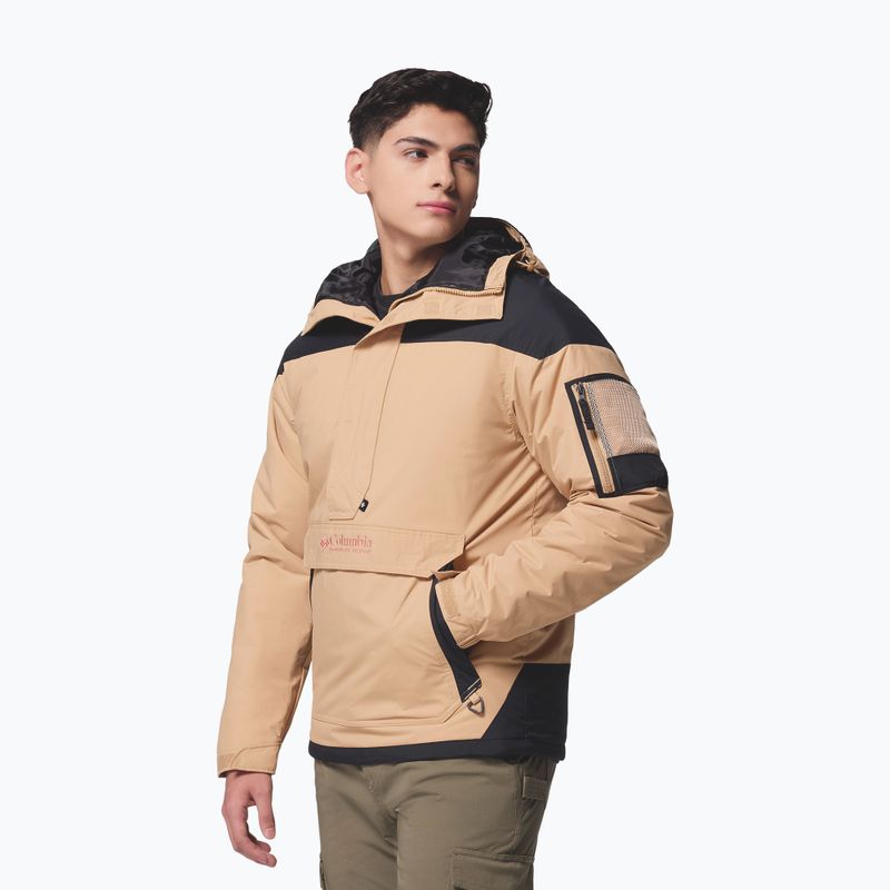 Pánská zateplená bunda Columbia Challenger II Ins Pullover canoe/black 4