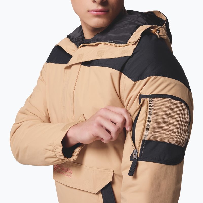 Pánská zateplená bunda Columbia Challenger II Ins Pullover canoe/black 10