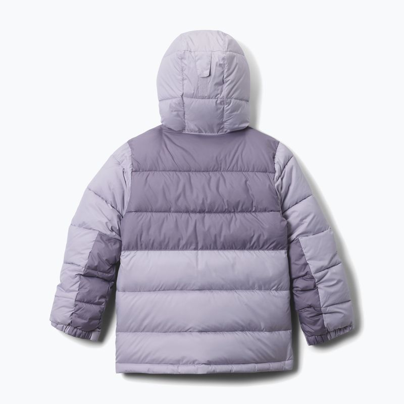 Dětská zateplená bunda Columbia Pike Lake II Hooded lavender pearl/shale purple 2