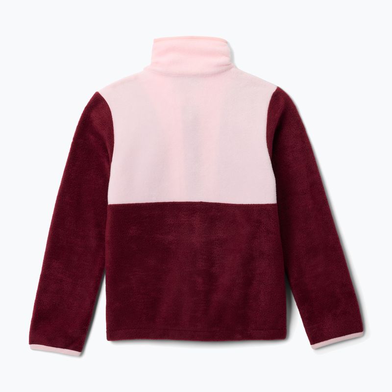 Pánská mikina Columbia Back Bowl II Full Zip rich wine/satin pink 2