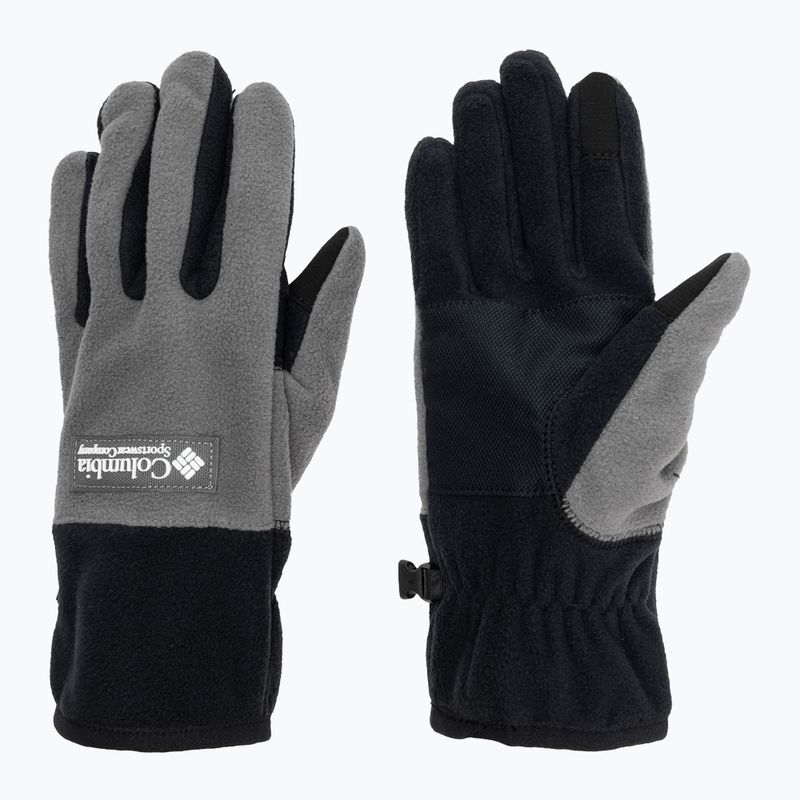Pánské trekingové rukavice Columbia Sequoia Grove city grey/black