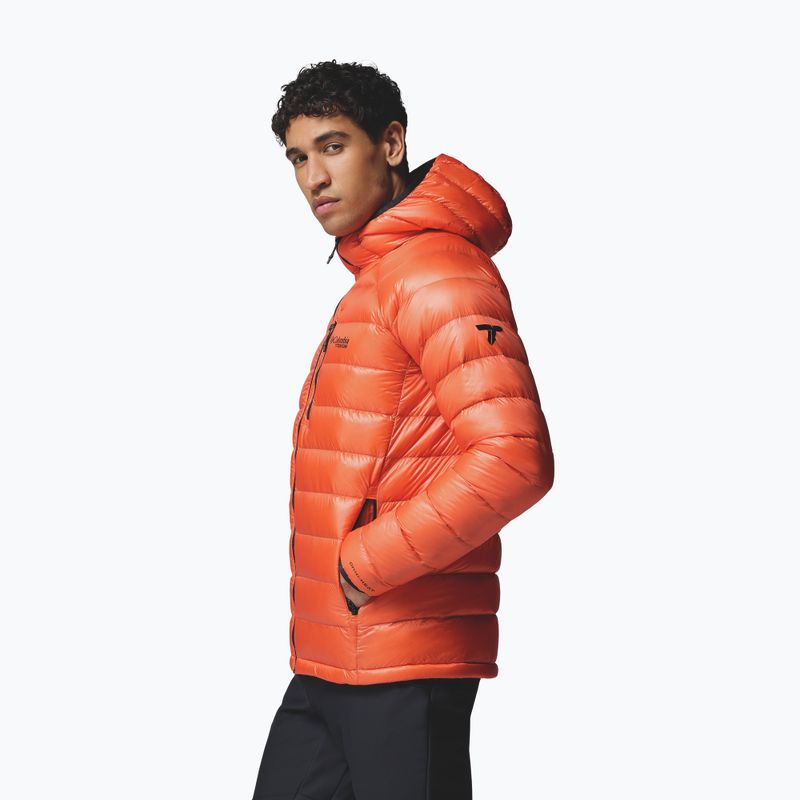 Pánská péřová bunda Columbia Arctic Crest Down Hooded zing 4