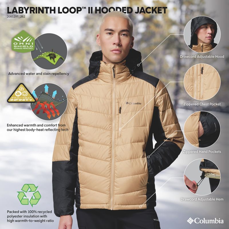 Pánská bunda Columbia Labyrinth Loop II Hooded 11