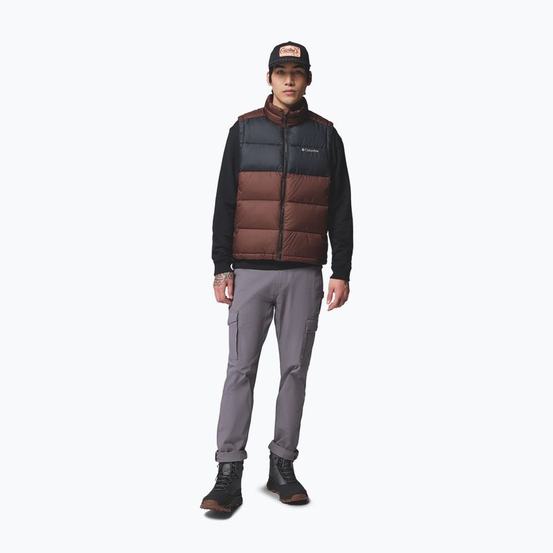 Pánská vesta Columbia Pike Lake II tobacco/black 2
