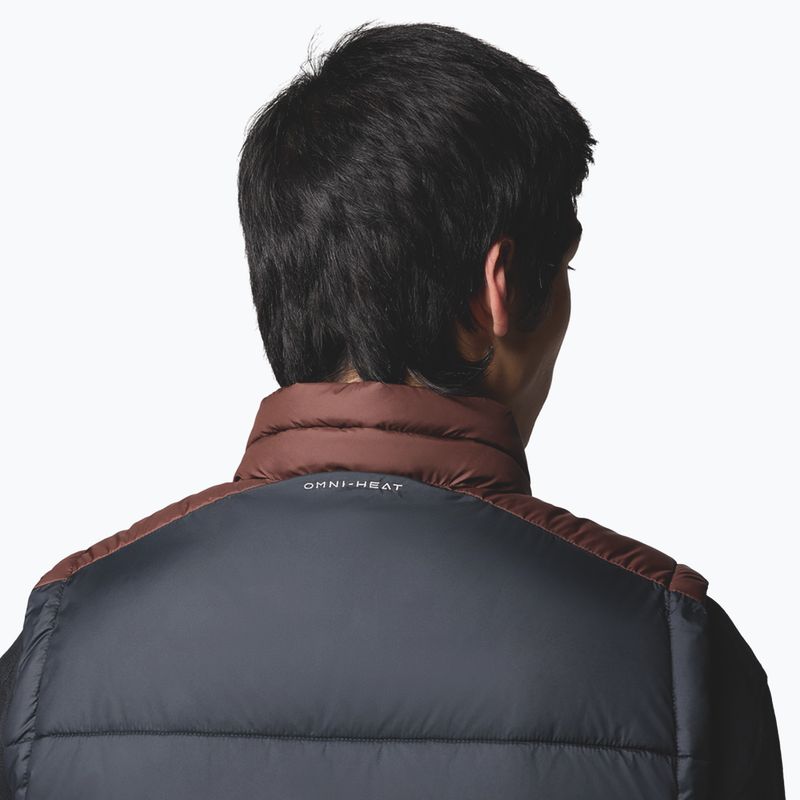 Pánská vesta Columbia Pike Lake II tobacco/black 10