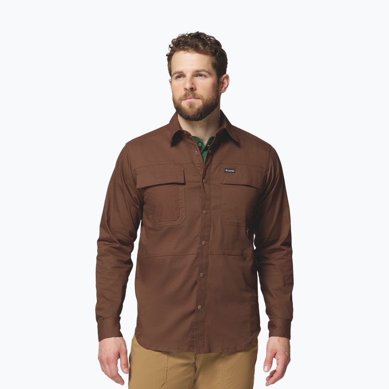 Pánská košile Columbia Landroamer Twill tobacco