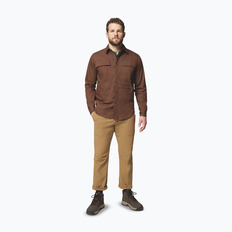 Pánská košile Columbia Landroamer Twill tobacco 2