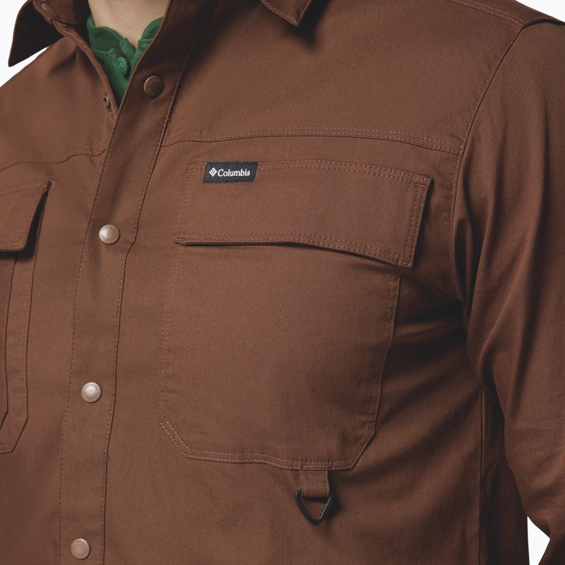 Pánská košile Columbia Landroamer Twill tobacco 7