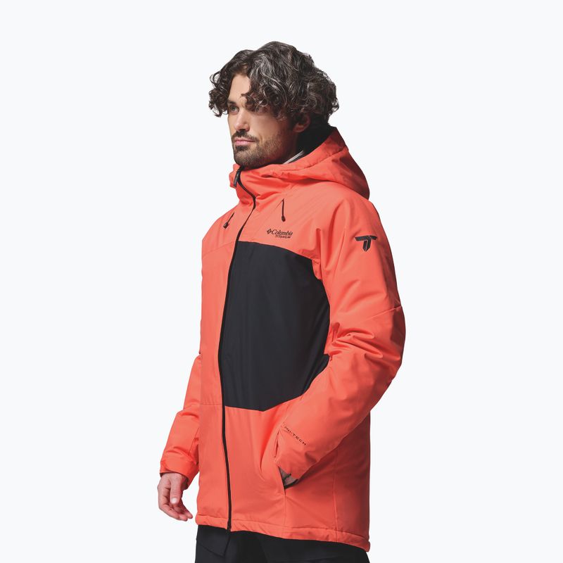 Pánská lyžařská bunda Columbia Winter District III zing/black 4