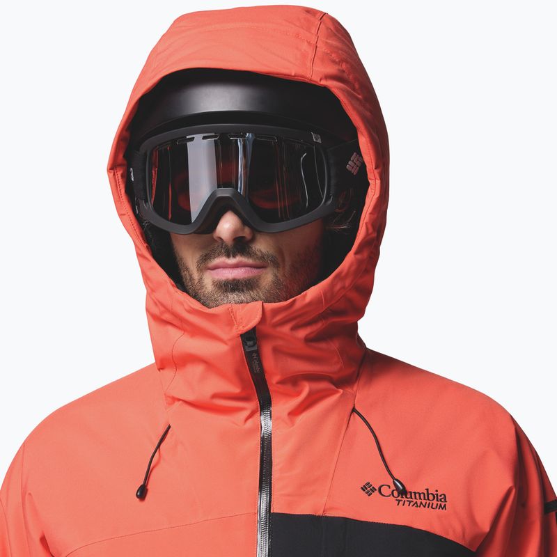 Pánská lyžařská bunda Columbia Winter District III zing/black 5