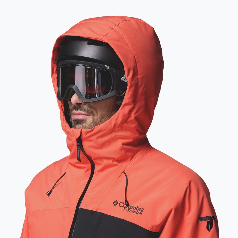 Pánská lyžařská bunda Columbia Winter District III zing/black 6