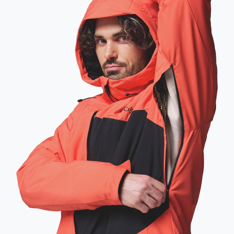 Pánská lyžařská bunda Columbia Winter District III zing/black 8