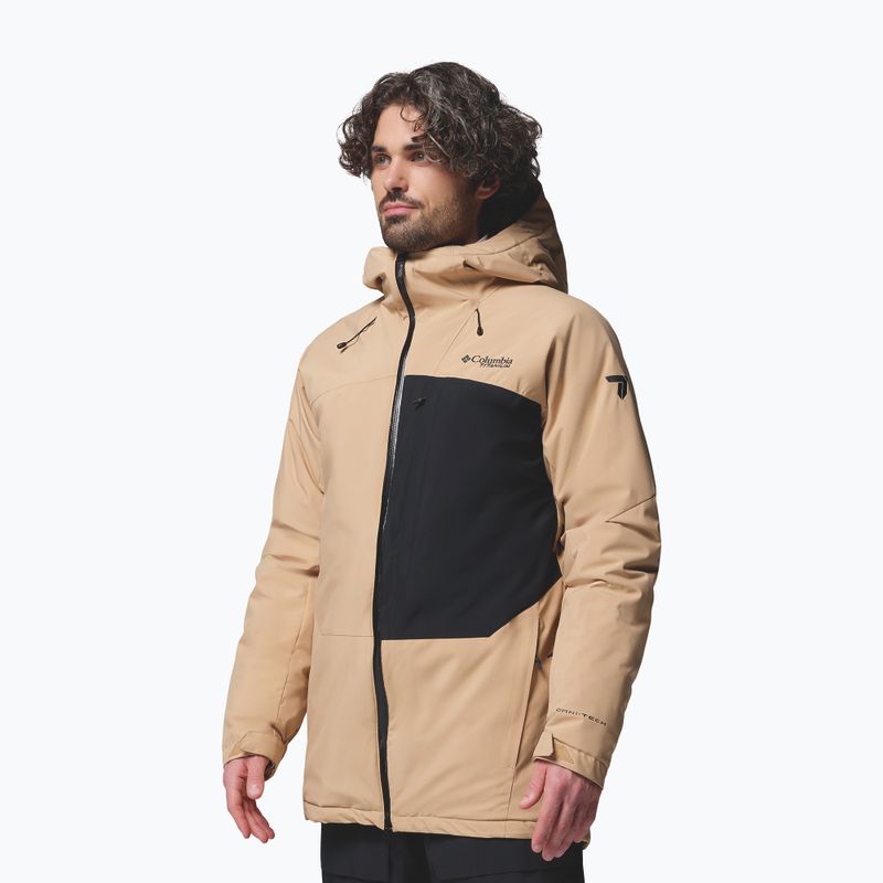 Pánská lyžařská bunda Columbia Winter District III canoe/black 4
