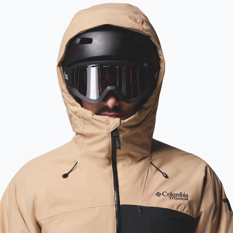 Pánská lyžařská bunda Columbia Winter District III canoe/black 5