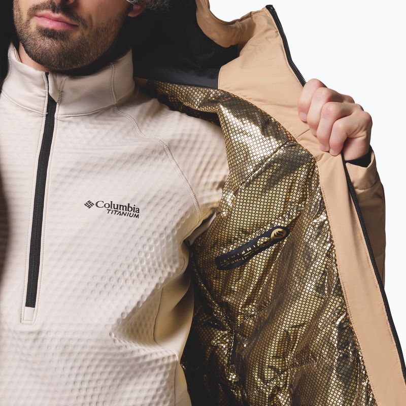 Pánská lyžařská bunda Columbia Winter District III canoe/black 11