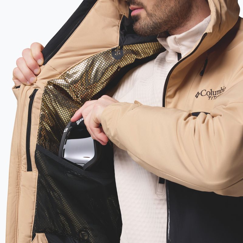 Pánská lyžařská bunda Columbia Winter District III canoe/black 12