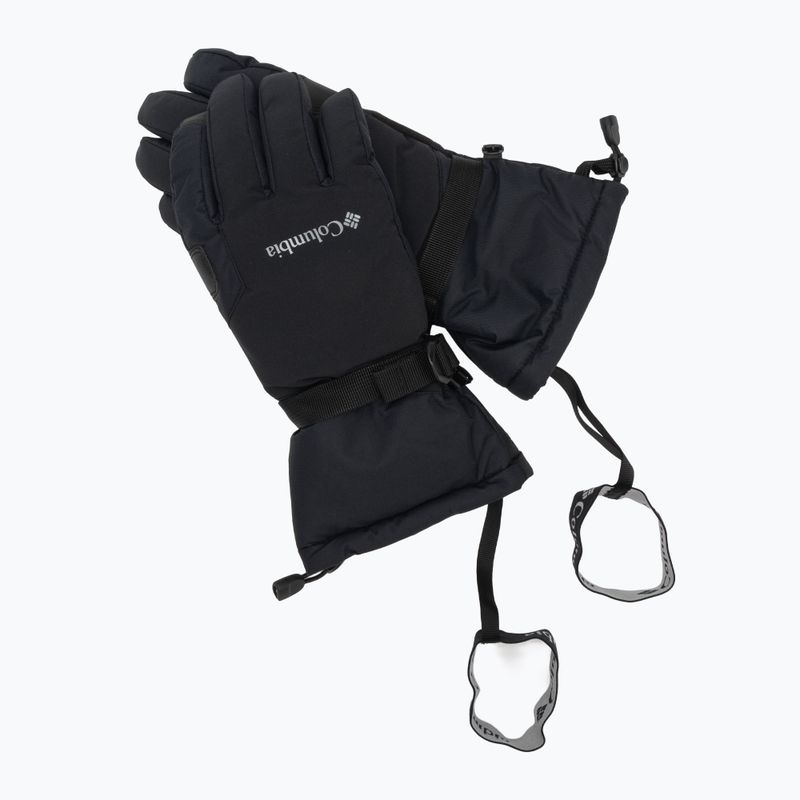 Pánské trekingové rukavice Columbia Arctic Slope Sleeker black 6