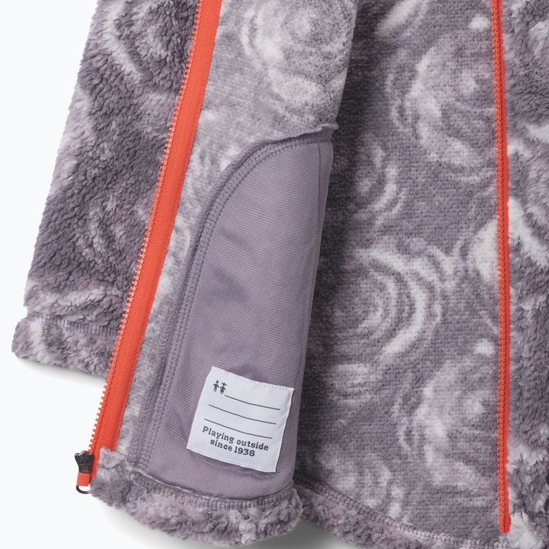 Dětská mikina Columbia West Bend Printed FZ shale purple rosecity 3