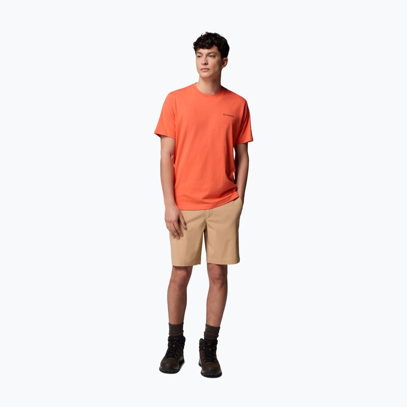 Pánské trekingové tričko Columbia North Cascades zing/csc box logo 2
