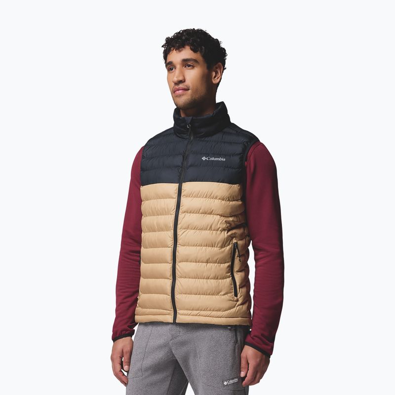 Pánská vesta Columbia Powder Lite II canoe/black 3