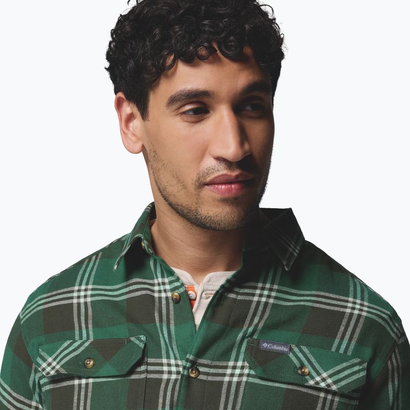 Pánská košile Columbia Flare Gun Stretch Flannel rain forest trails edge plaid 6