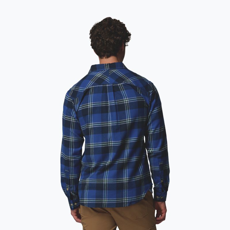 Pánská košile Columbia Flare Gun Stretch Flannel mtn blue trails edge plaid 3