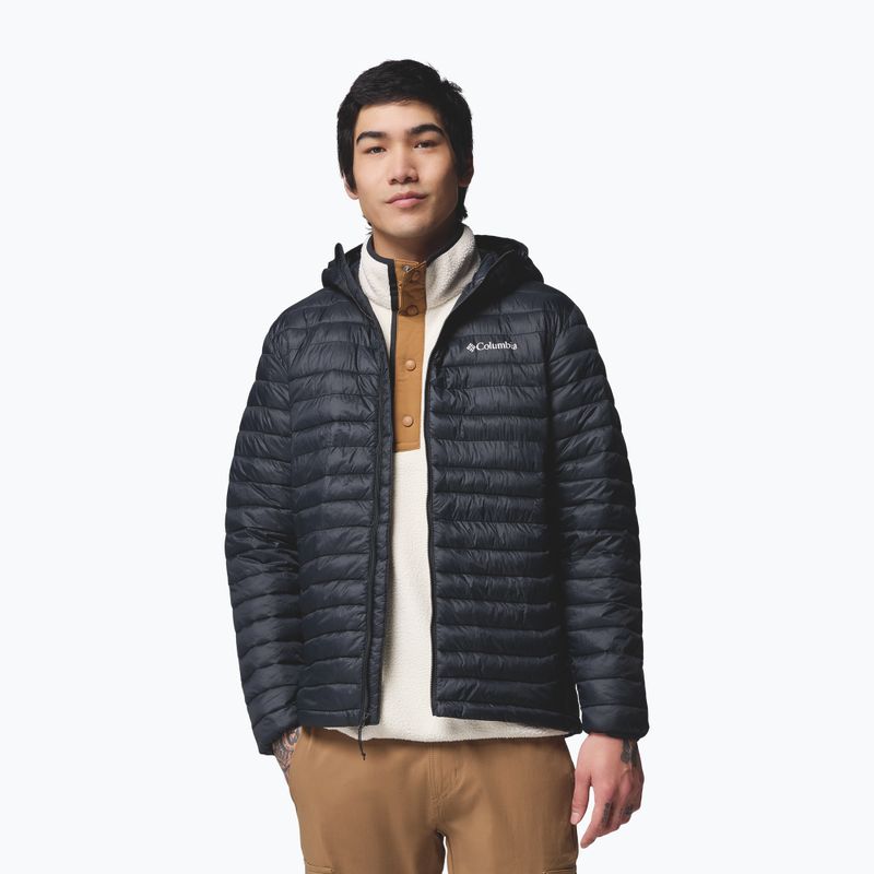 Pánská zateplená bunda Columbia Powder Pass black 5
