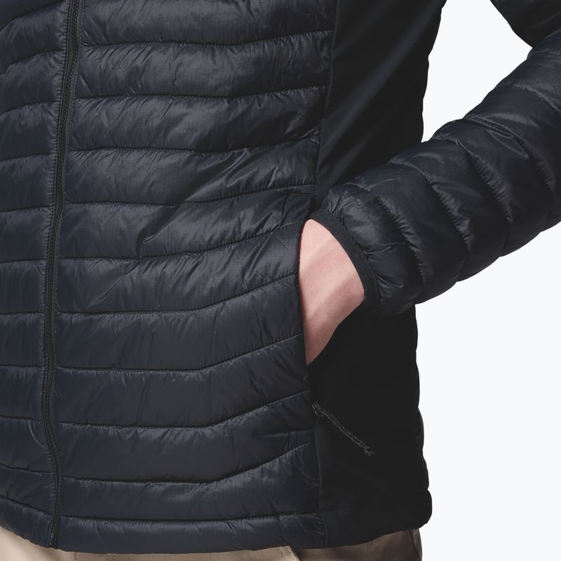Pánská zateplená bunda Columbia Powder Pass Hybrid black 7