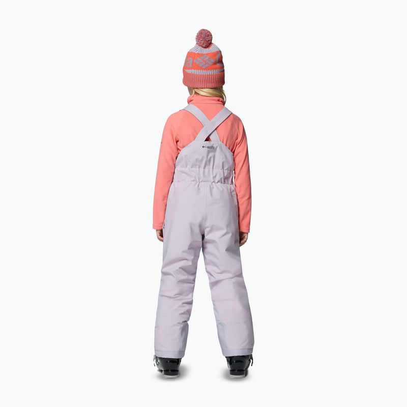 Dětské lyžařské kalhoty Columbia Holcomb Grove Bib lavender pearl 3