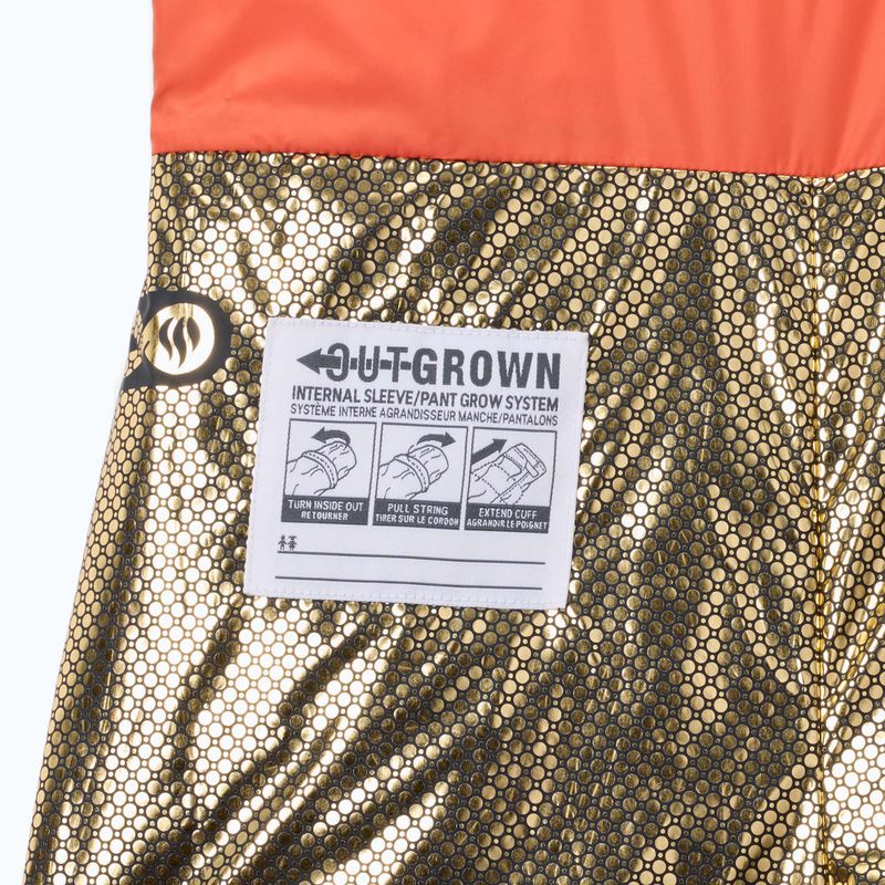 Dětské lyžařské kalhoty Columbia Holcomb Grove Bib zing/black 3