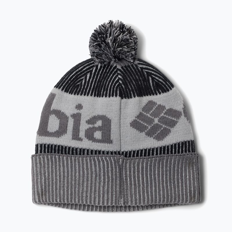 Zimní čepice Columbia Polar Powder III city grey/black/columbia grey 2