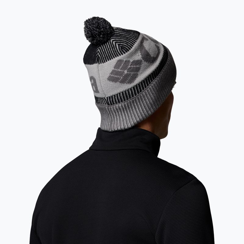 Zimní čepice Columbia Polar Powder III city grey/black/columbia grey 8
