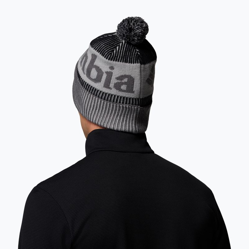 Zimní čepice Columbia Polar Powder III city grey/black/columbia grey 9