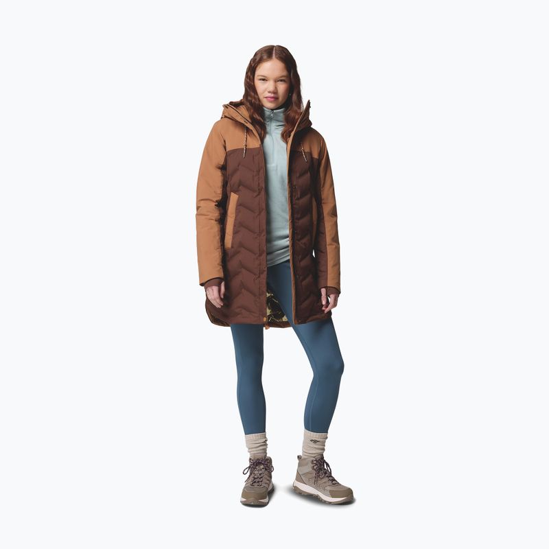 Dámská péřová bunda Columbia Mountain Croo III Mid Down tobacco/camel brown 2